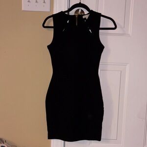 Gianni Bini Black Sleeveless Mini Dress